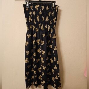 Mickey Mouse Smocked Strapless Dress